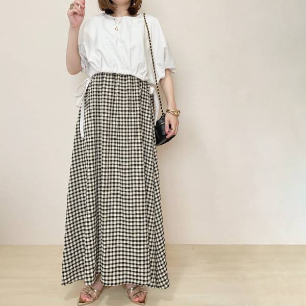 着回し力抜群です！【Avail】「ハート柄トップス」おすすめコーデ