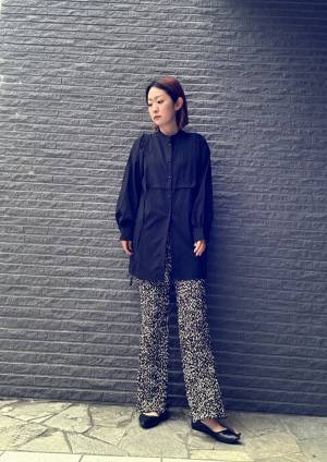 驚きの550円っっ！【しまむら】大人女子におすすめ「レオパ柄パンツ」