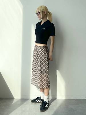 こりゃ、即購入したいっ♡【ALAND】夏っぽ可愛い！「シアースカート」