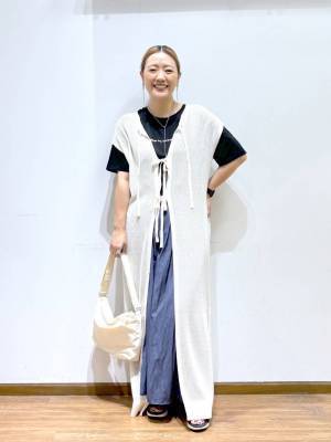 このワンピが最強♡【グローバルワーク】着回しできる「2WAYワンピ」