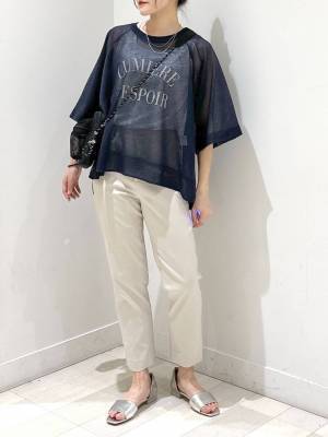 おしゃれで涼しい♡【グローバルワーク】大人こそ似合う！「最旬シアートップス」