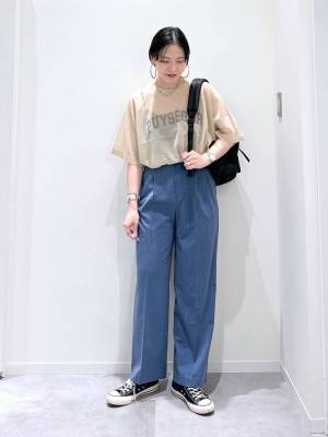 おしゃれで涼しい♡【グローバルワーク】大人こそ似合う！「最旬シアートップス」