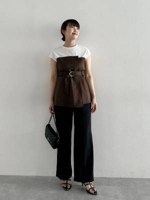 大人っぽ可愛い♡【ブラウン】で作る「最旬きれいめコーデ」