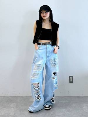 『ぴたっ × ゆる』が今っぽ！ マネしたい【夏のストリートコーデ】