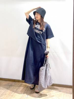 やっぱ『ネイビー』が最強♡【グローバルワーク】この夏マネしたい！「大人カジュアルコーデ」