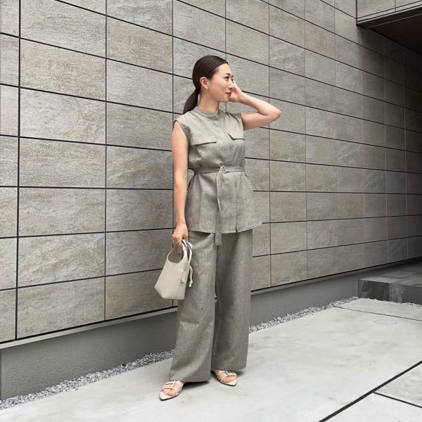 『30度』超えたら試したい！ きれいめ【ノースリーブコーデ】♡