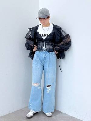 ＜夏といえばフェス！＞参戦コーデで試したい♡【レイヤードコーデ】