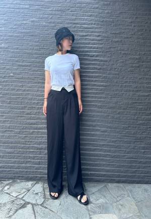 オシャレ見え確実！？【SHEIN】「ウエストデザインパンツ」着回し4選