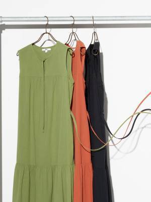 頼む！完売しないでッ！！【ユニクロ】1枚でコーデが決まる♡「大人ワンピ」