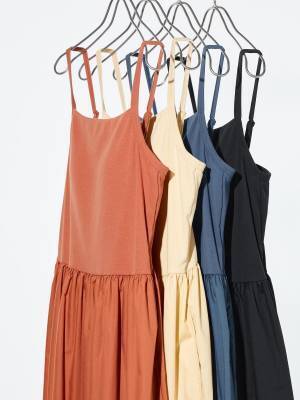 頼む！完売しないでッ！！【ユニクロ】1枚でコーデが決まる♡「大人ワンピ」