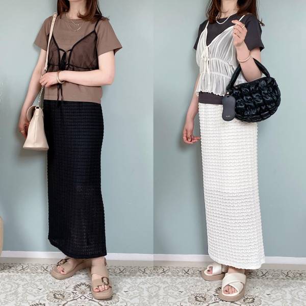 プチプラでおしゃれって最強♡【しまむら】今買うっきゃない！「高見えスカート」