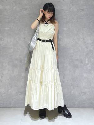 今すぐマネさせてーッ！！ オシャ見え半端ない♡【キャミワンピコーデ】