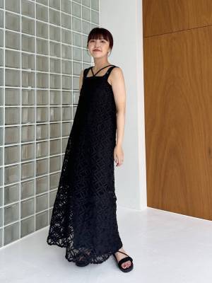 今すぐマネさせてーッ！！ オシャ見え半端ない♡【キャミワンピコーデ】