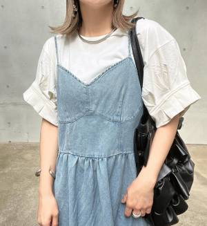 二の腕が気になる → 解決！【ぽわん袖】で上手にカバー♡「激かわトップス」