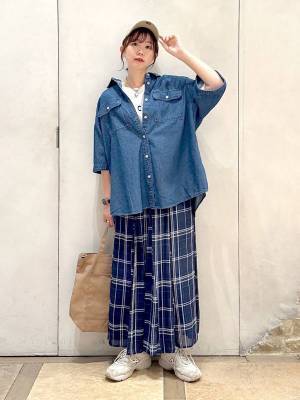 この可愛さはスルーできん！【グローバルワーク】着心地楽ちん♡「大人っぽスカート」