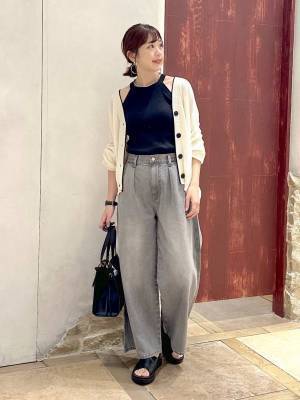 涼しげオシャレ♡【グローバルワーク】夏まで使える！「メッシュカーディガン」