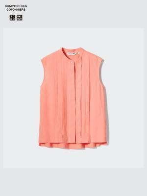 爽やかオーラ全開♡【ユニクロ】夏にぴったり！「涼しげブラウス」