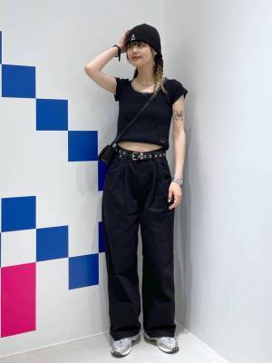 スタッフも激推し！【ALAND】1本は持っておきたい♡「韓国っぽワイドパンツ」