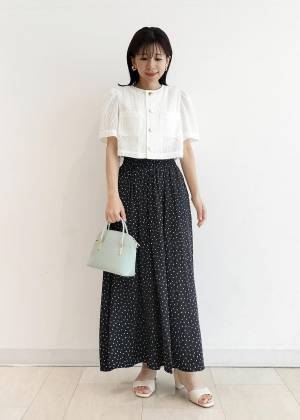 えっスカートじゃないの？！【ROPÉ PICNIC】ロンスカ見えする「スカーチョ」がいい♡