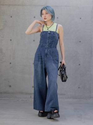 こりゃ、即マネしたいっ♡【デニムサロペット】を使った「最旬コーデ」って？