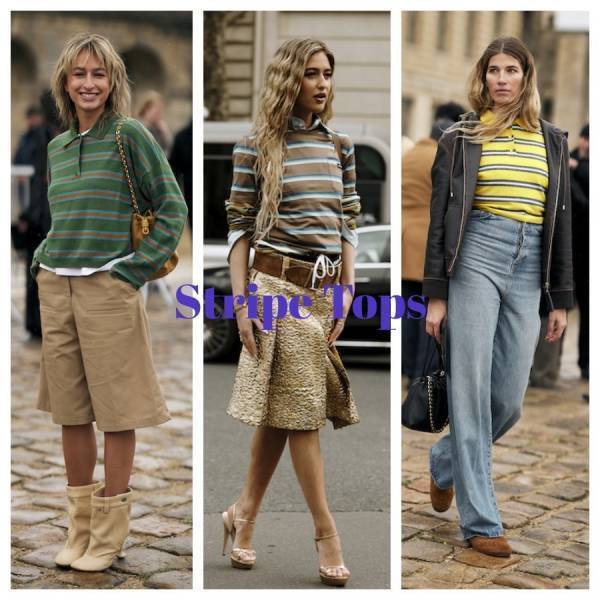 【ストリートスナップ】レトロでモダン！ ひとクセベーシック「マルチボーダー」に注目