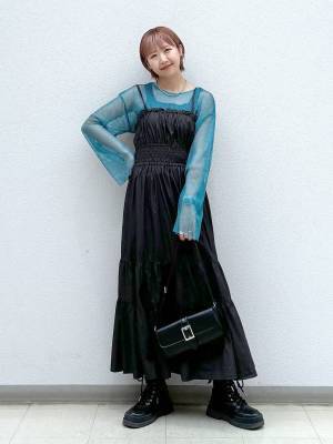 夏も『黒』が無敵♡ 大人可愛いを叶える【ブラックワンピ】