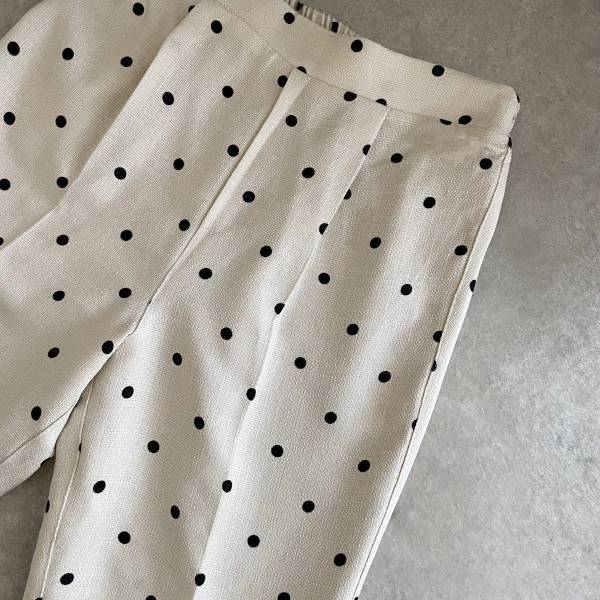 イロチ買いするっきゃない！【しまむら】大人可愛い「ドットパンツ」