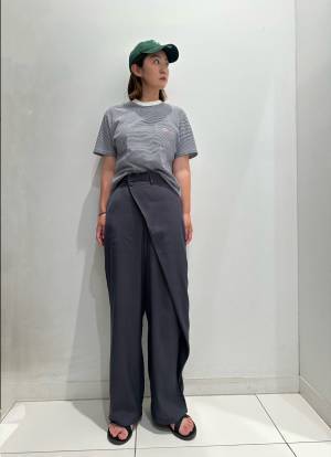 キレイめにもカジュアルにもマッチ！【SHEIN】「ラップパンツ」おすすめコーデ