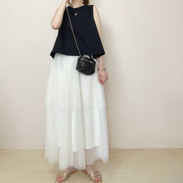 着回し力スゴい！【GU】「ショートジャンプスーツセット」がこの夏重宝！