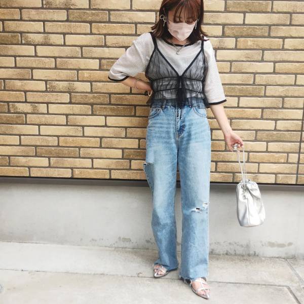 思わず試着室でニヤついた♡【しまむら】出会えたらラッキー！「万能ビスチェ」