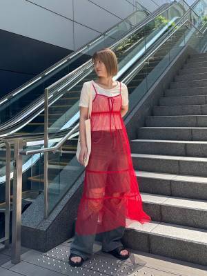 夏は『ドット柄』が可愛い♡【FOREVER21】完売前に買いたい！「最旬チュールワンピ」