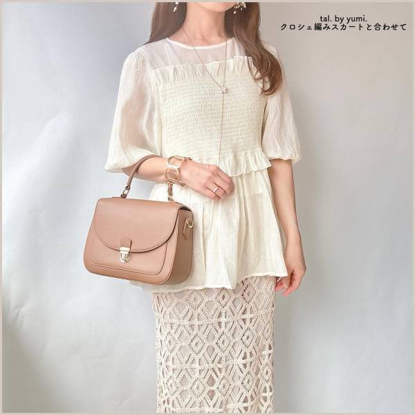 こりゃ、最強に可愛い♡【しまむら】一枚で主役級♡「上品トップス」