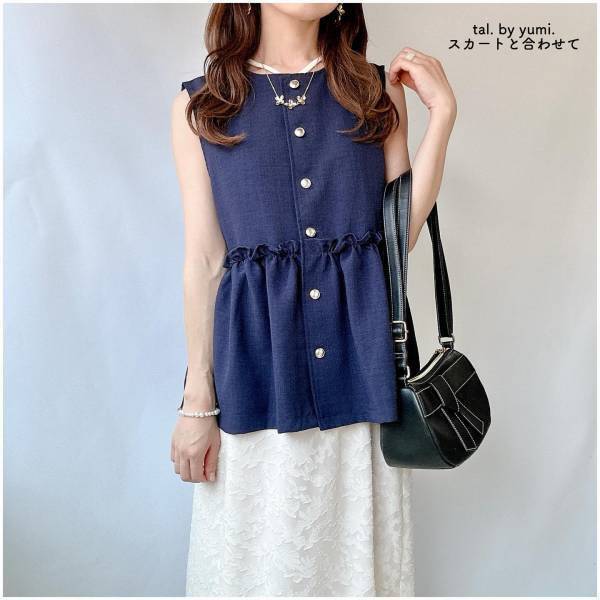 こりゃ、最強に可愛い♡【しまむら】一枚で主役級♡「上品トップス」