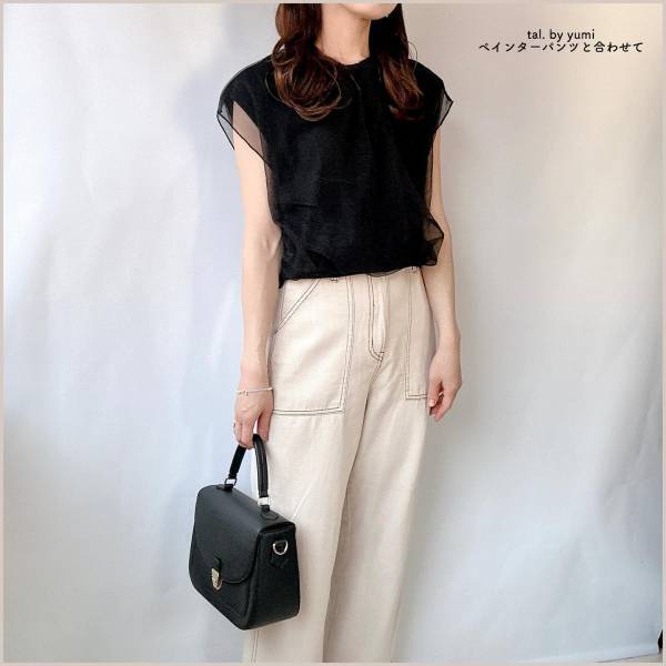 しまパト大成功！【しまむら】上品なラメが大人っぽい♡「ラメシアーフレンチT」