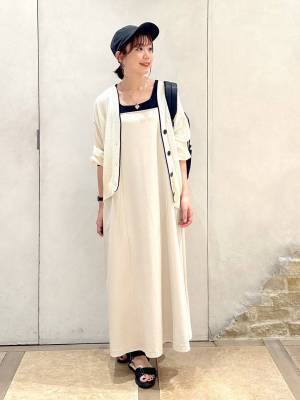 大・大・大優勝ーーッ！！ 【グローバルワーク】夏にピッタリ♡ 「主役級ワンピース」