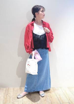 『着る服ない』 → 解決！ いつものコーデにプラス♡【最旬シャツコーデ】