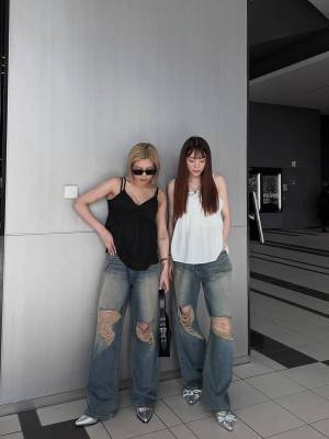 『再入荷』キターーッ！！【FOREVER21】今度こそゲットしたい！「ダメージデニム」