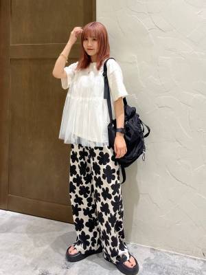 夏の『定番コーデ』に任命ッ！ 楽ちん & おしゃれで最強♡【イージーパンツコーデ】