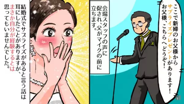 【父よ、ありがとう】結婚式で…父「作品をご覧ください」次の瞬間⇒新郎新婦も言葉に詰まる【サプライズ動画】に、一同涙！？