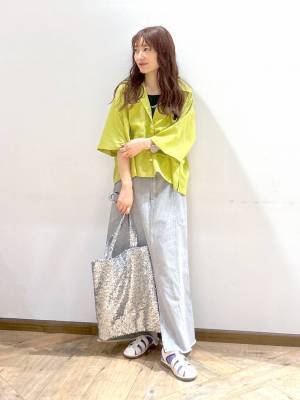 完売前に急げー！！【グローバルワーク】こりゃ万能そう♡「涼しげシャツ」