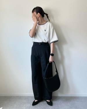 このシルエットたまらん！！【GU】ゆるっと可愛い♡「コクーンパンツ」