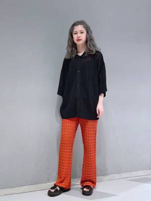 《美脚見えが狙いそう♡》 週7で穿きたい！【フレアパンツ】