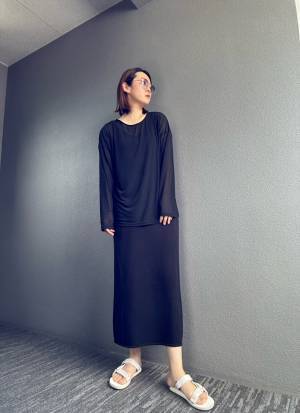 何にでも合う！？【SHEIN】着回し力スゴい！「シンプルシアーT」