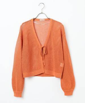 ちょこっと肌寒の必需品♡【ハニーズ】今から初秋まで重宝する！「薄手カーデ」