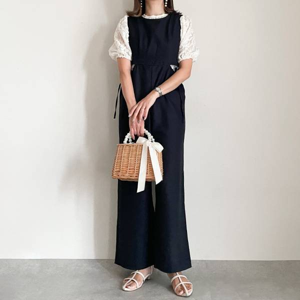 大人にぴったり♡【しまむら】着回しが利く「オールインワン」