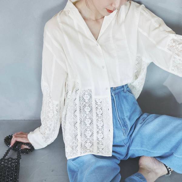 夏は『ホワイト』が必要不可欠♡【ROPÉ PICNIC】即カゴしたい！「白色トップス」