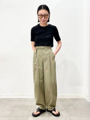 カジュアル好きさん必見ッ♡【GU】ゆるシルエットが可愛い！「テックタックパンツ」