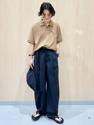 カジュアル好きさん必見ッ♡【GU】ゆるシルエットが可愛い！「テックタックパンツ」