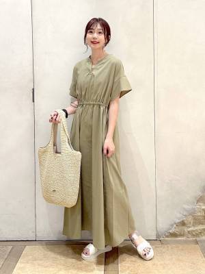 夏のお出かけにぴったり！【グローバルワーク】嬉しい機能付き♡「ワンピ&サロペット」