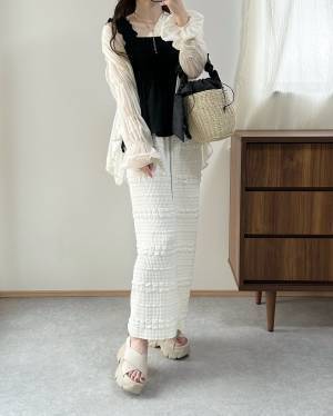 着回し力たっか！！【しまむら】完売前にゲットしたい♡「高見えビスチェ」